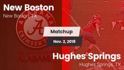 Matchup: New Boston High vs. Hughes Springs  2018