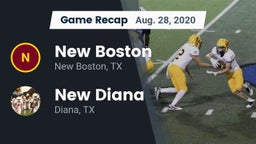 Recap: New Boston  vs. New Diana  2020