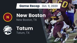 Recap: New Boston  vs. Tatum  2020