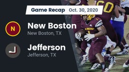 Recap: New Boston  vs. Jefferson  2020