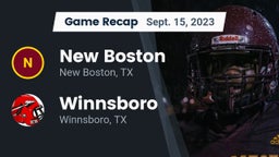 Recap: New Boston  vs. Winnsboro  2023