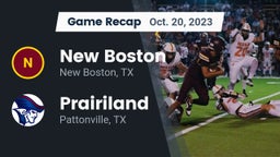 Recap: New Boston  vs. Prairiland  2023