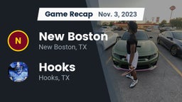 Recap: New Boston  vs. Hooks  2023