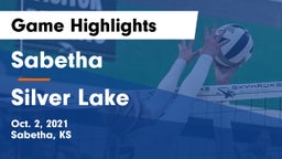 Sabetha  vs Silver Lake  Game Highlights - Oct. 2, 2021