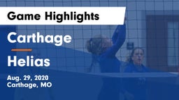 Carthage  vs Helias  Game Highlights - Aug. 29, 2020