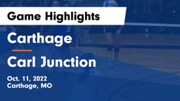Carthage  vs Carl Junction  Game Highlights - Oct. 11, 2022