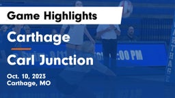 Carthage  vs Carl Junction  Game Highlights - Oct. 10, 2023