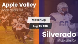 Matchup: Apple Valley High vs. Silverado  2017