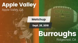 Matchup: Apple Valley High vs. Burroughs  2018