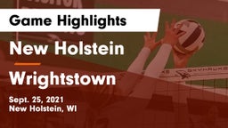 New Holstein  vs Wrightstown  Game Highlights - Sept. 25, 2021