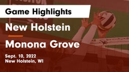 New Holstein  vs Monona Grove  Game Highlights - Sept. 10, 2022