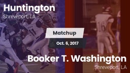 Matchup: Huntington High vs. Booker T. Washington  2017