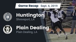 Recap: Huntington  vs. Plain Dealing  2019