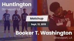 Matchup: Huntington High vs. Booker T. Washington  2019