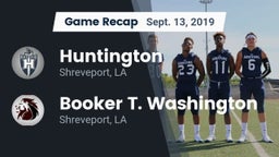 Recap: Huntington  vs. Booker T. Washington  2019
