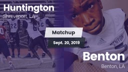 Matchup: Huntington High vs. Benton  2019