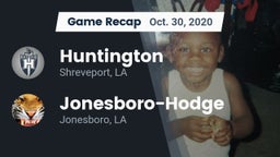 Recap: Huntington  vs. Jonesboro-Hodge  2020