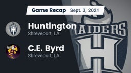 Recap: Huntington  vs. C.E. Byrd  2021