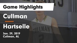 Cullman  vs Hartselle Game Highlights - Jan. 29, 2019