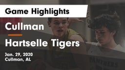 Cullman  vs Hartselle Tigers Game Highlights - Jan. 29, 2020