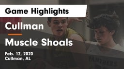 Cullman  vs Muscle Shoals  Game Highlights - Feb. 12, 2020