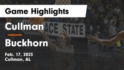 Cullman  vs Buckhorn  Game Highlights - Feb. 17, 2023