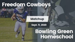 Matchup: Freedom Cowboys vs. Bowling Green Homeschool 2020