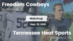 Matchup: Freedom Cowboys vs. Tennessee Heat Sports 2020