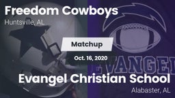 Matchup: Freedom Cowboys vs. Evangel Christian School 2020