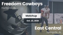Matchup: Freedom Cowboys vs. East Central 2020
