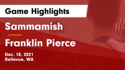 Sammamish  vs Franklin Pierce  Game Highlights - Dec. 18, 2021
