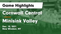 Cornwall Central  vs Minisink Valley  Game Highlights - Dec. 10, 2021