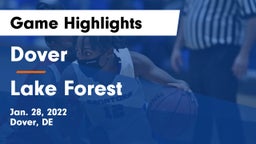 Dover  vs Lake Forest  Game Highlights - Jan. 28, 2022