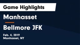 Manhasset  vs Bellmore JFK Game Highlights - Feb. 4, 2019