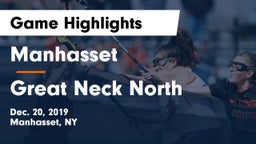 Manhasset  vs Great Neck North Game Highlights - Dec. 20, 2019