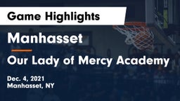 Manhasset  vs Our Lady of Mercy Academy Game Highlights - Dec. 4, 2021