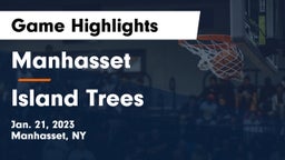 Manhasset  vs Island Trees  Game Highlights - Jan. 21, 2023
