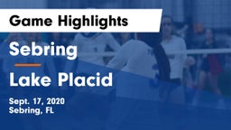Sebring  vs Lake Placid Game Highlights - Sept. 17, 2020