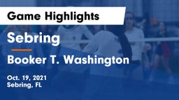 Sebring  vs Booker T. Washington  Game Highlights - Oct. 19, 2021