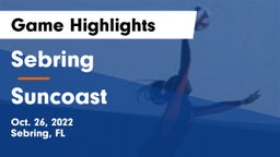 Sebring  vs Suncoast  Game Highlights - Oct. 26, 2022