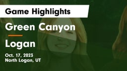 Green Canyon  vs Logan  Game Highlights - Oct. 17, 2023