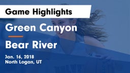 Green Canyon  vs Bear River  Game Highlights - Jan. 16, 2018