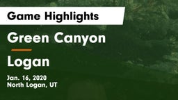 Green Canyon  vs Logan  Game Highlights - Jan. 16, 2020