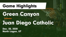 Green Canyon  vs Juan Diego Catholic  Game Highlights - Dec. 30, 2020