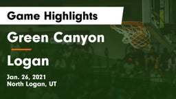 Green Canyon  vs Logan  Game Highlights - Jan. 26, 2021
