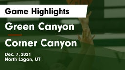 Green Canyon  vs Corner Canyon  Game Highlights - Dec. 7, 2021
