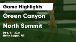 Green Canyon  vs North Summit  Game Highlights - Dec. 11, 2021