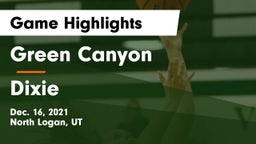 Green Canyon  vs Dixie  Game Highlights - Dec. 16, 2021