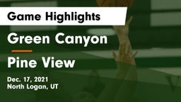Green Canyon  vs Pine View  Game Highlights - Dec. 17, 2021