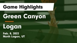 Green Canyon  vs Logan  Game Highlights - Feb. 8, 2022